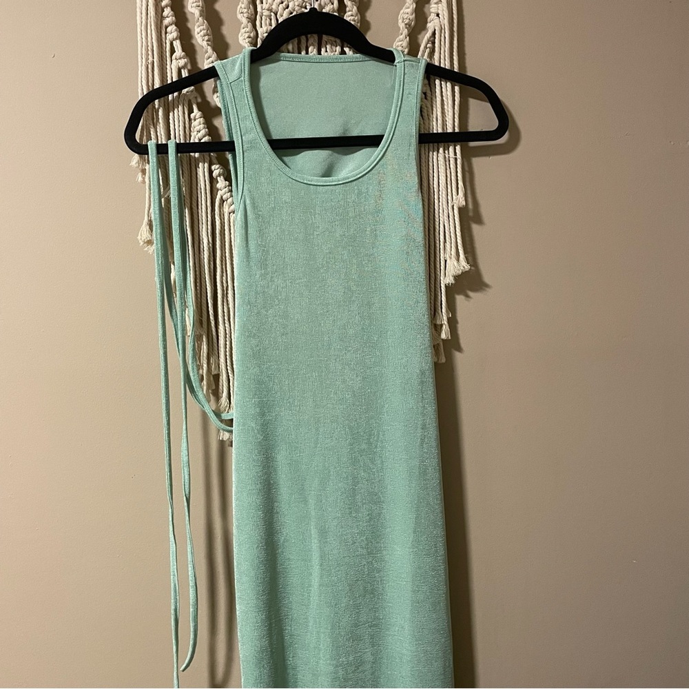 Easy Does It Maxi Dress Sage - Picture 7 of 9